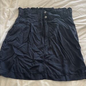 LOFT Black Mini Skirt